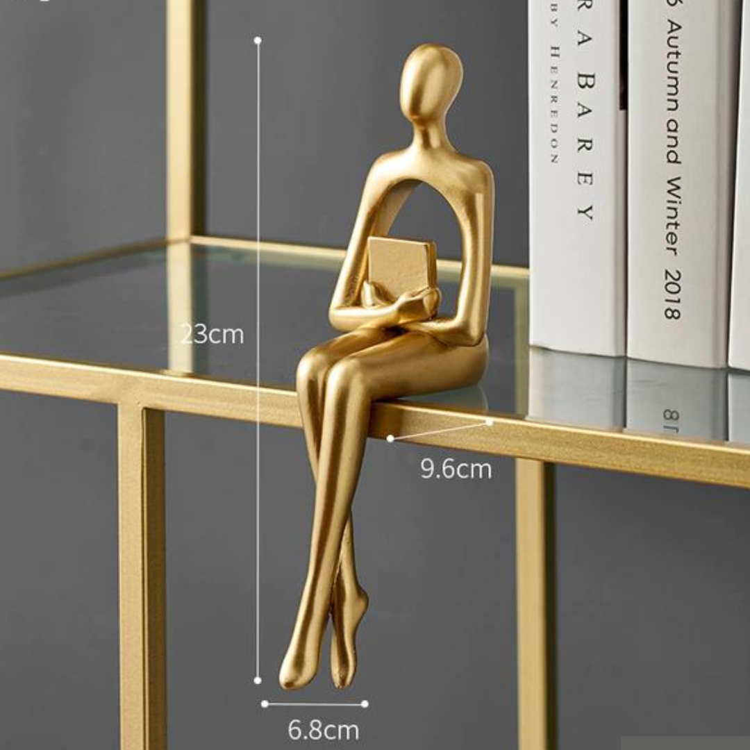 Statuette Décoration Dorée